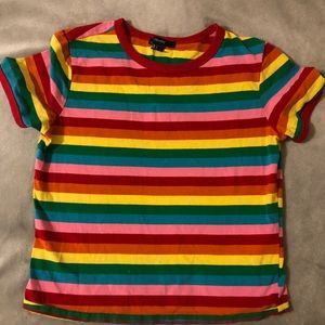 Forever 21 rainbow tee